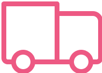 Icon of a car, representing limited free parking availability